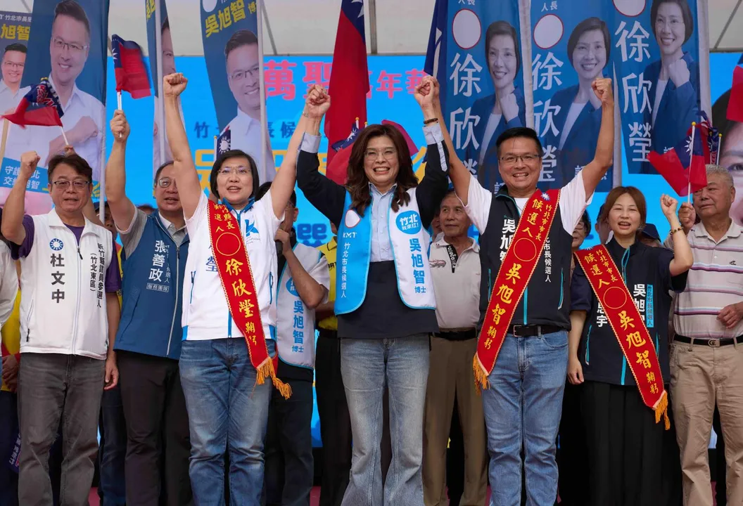 竹北戰局牽動六都！鄭麗文轟鄭氏家族 力挺吳旭智徐欣瑩