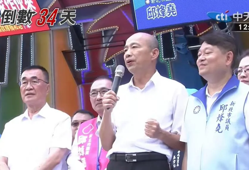 韓國瑜力挺李四川：就職次日上手！曝一生「3個苦」催票