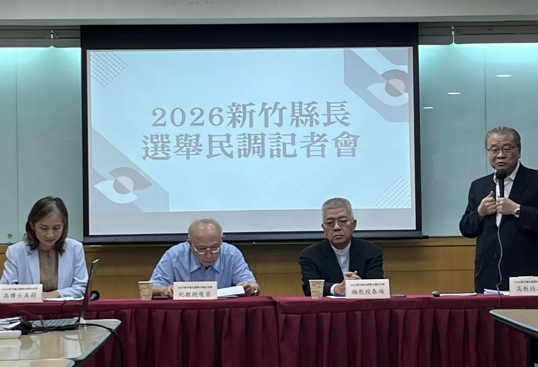 新竹縣長最新民調!徐欣瑩44.1%領先鄭朝方6.4個百分點 藍營78%支持者歸隊