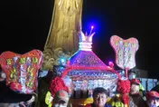 大甲鎮瀾宮媽祖澎湖遶境會香　海量信徒湧現爭睹