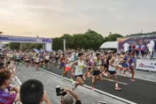 華航馬拉松星光夜跑　萬名跑者齊聚大佳河濱公園