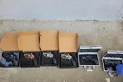 影/台中香蕉園變軍火庫！男網路自學改槍　警抄出10槍枝