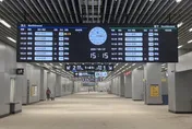 台鐵車站指標大改版！北上藍、南下綠　新台南車站適用