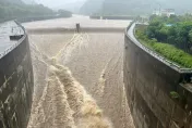 影/雨勢急又猛！基隆河水位上漲逾63公尺　員山子分洪啟動