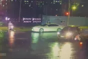 視線死角！三峽女義交颱風夜路口執勤　遭休旅車撞上右腳掌骨裂