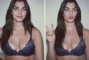 美女賽車手脫戰袍！當維密內衣模特兒　換檔催油門