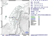 921一夜震4次…全是「極淺層地震」！最大規模4.3、震度4級