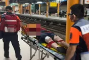 快訊／台南大橋車站發生「落軌事件」！女子疑跌落月台　險遭區間車衝撞