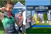 三鐵美女選手「無辜挨槍」　緊身連身賽服挨批「像泳衣」