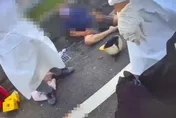 阿公癱瘓、阿嬤當場慘死！嘉義祖孫遭貨車詭撞噴飛…孫女顱內出血搶救中