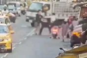 酒後結帳引糾紛！一句「看三X」　2醉男上演街頭小霸王