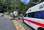 快訊/北宜公路女騎士撞水泥車重傷亡！疑過彎失控衝對向遭輾過