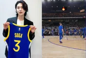 BTS Suga追星成功！勇士隊柯瑞喊「全家都是你粉絲」　觀賽中「還被超大咖球星表白」