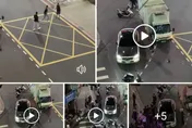 蘆洲8+9囂張跋扈！毆打司機又嗆警　驚動多名警察壓制