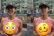 正妹留學生不藏了！穿挖洞連身裙上學　胸前2點全放送…無奈嘆：沒空跑趴