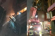 快訊/北市中山1女「受困8F窗外」！緊急出動雲梯車救援