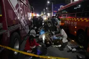 梨泰院10萬人踩踏/首爾踩踏意外疑似肇因影片曝光　人潮如骨牌疊成一堆畫面悚