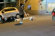 苗栗死亡車禍！9旬翁過馬路遭撞飛　濺血倒地送醫不治