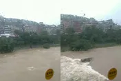 影/雨彈狂炸北台！3縣市土石流警戒　網友直擊「基隆河水位快爆滿」