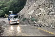蘇花台9丁線道路坍方！怪手進駐3小時恢復通行