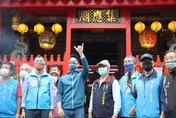 蔣萬安出席保儀尊王平安繞境　批陳時中「越來越緊張才胡言亂語」