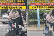 【影】超狂陸女行車中練起「高難度瑜珈」　旁人傻眼！誇張畫面全曝光
