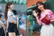 熱情太超過！樂天女孩應援　遇球迷鹹豬手「十指緊扣」