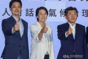 【影】北市長政見會/12候選人到齊史上最多 　黃珊珊、陳時中、蔣萬安先後上陣