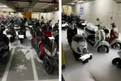 【影】泡沫大亂噴！購物中心「設備遭誤觸」　民眾虧來停車順便洗車