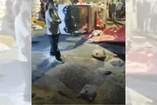 【影】長期封控惹民怨　廣州市海珠區爆發大規模抗議