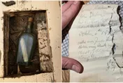 135年前的瓶中信！蘇格蘭水電工挖開地板　竟發現藏有訊息的威士忌酒瓶