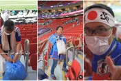 世足賽/目睹日本球迷賽後撿垃圾　中東網紅驚呆！