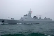 陸台軍艦互嗆24浬線！陸國防部：誰膽敢分裂台灣「解放軍必迎頭痛擊」