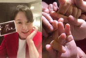 45歲海裕芬順利卸貨！淚吐懷孕艱辛「宮縮陣痛到發抖」　親曝愛女小名「藏滿滿洋蔥」