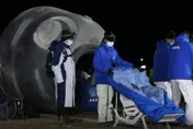 【影】重返地球！神舟14號順利撤離太空站　東風著陸場首迎夜間嚴寒搜救任務