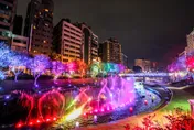 台中耶誕嘉年華來了！12／16柳川登場　水舞燈光秀閃爆14天