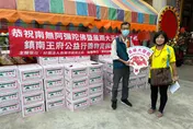 農曆年前捐贈物資助清寒家庭　台南廟宇為社會植福送暖