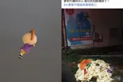 「翹班OPEN將」找到了！飛過高雄夢時代　大寮落地成「破碎殘骸」