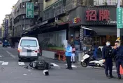 快訊/廂型車左轉撞飛直行機車　22歲騎士休克送醫搶救