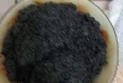 夠天兵！傻網友料理弄錯一步驟　好吃湯圓慘成一團黑泥