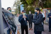 高虹安視察新竹交通　成立專案小組改善園區擁塞