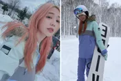 【影】最美政大碩士生哭哭惹！王心恬滑雪突摔倒　右手骨裂樂「吉」生悲