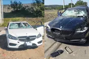 【影】疑土方爭奪釀大亂鬥！苗栗銅鑼8車遭砸爛　4人送醫