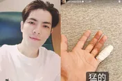 【影】蕭敬騰骨裂送醫！打球出事冷汗狂流　病況曝光嘆：要很久不能彈琴了…