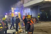 台中豐原工廠大火「4人送醫不治」！市長盧秀燕趕赴現場