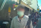影/最美風景是人！台中70歲阿伯跌倒濺血　這些人舉動超暖心