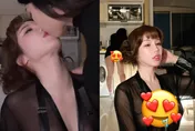 影/H級辣模透視裝疑似走光！意外「出賣」室友甜喊：她有內褲穿，我沒有