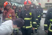 台中清晨惡火奪5命！盧秀燕赴現場感謝警消努力　承諾「協助家屬度過難關」