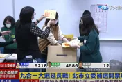 快訊/北市立委補選開票中 王鴻薇、吳怡農票數差距曝光