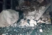 蘇花公路坍方！土石堆滿隧道口　雙向交通緊急中斷